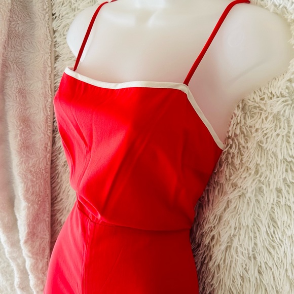 TULAROSA Isabeli Jumpsuit Bright Red ❤️ - Picture 2 of 9